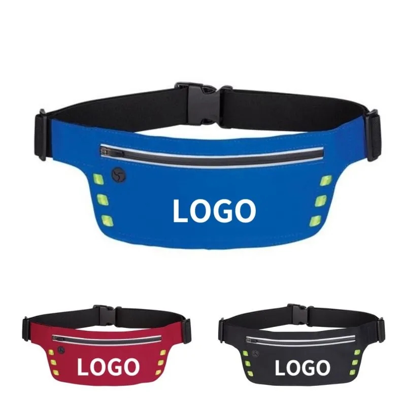 Safety Strip Accented Belt Bag 1