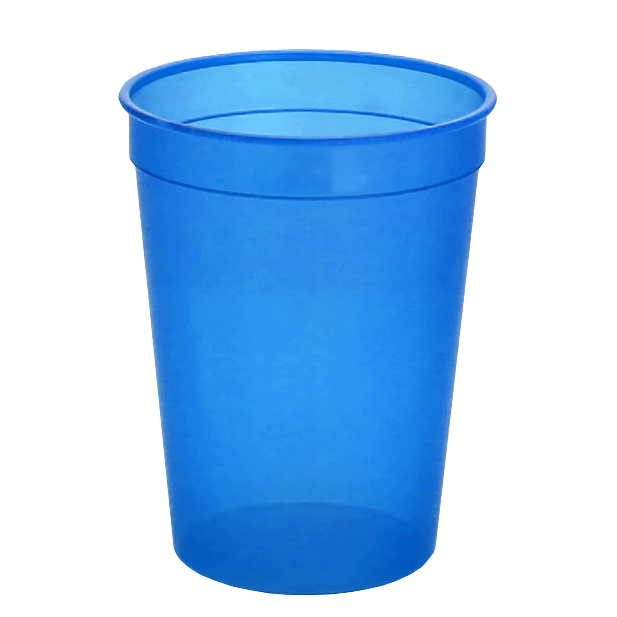 Cups-On-The-Go 12 oz. Translucent Stadium Cup 1