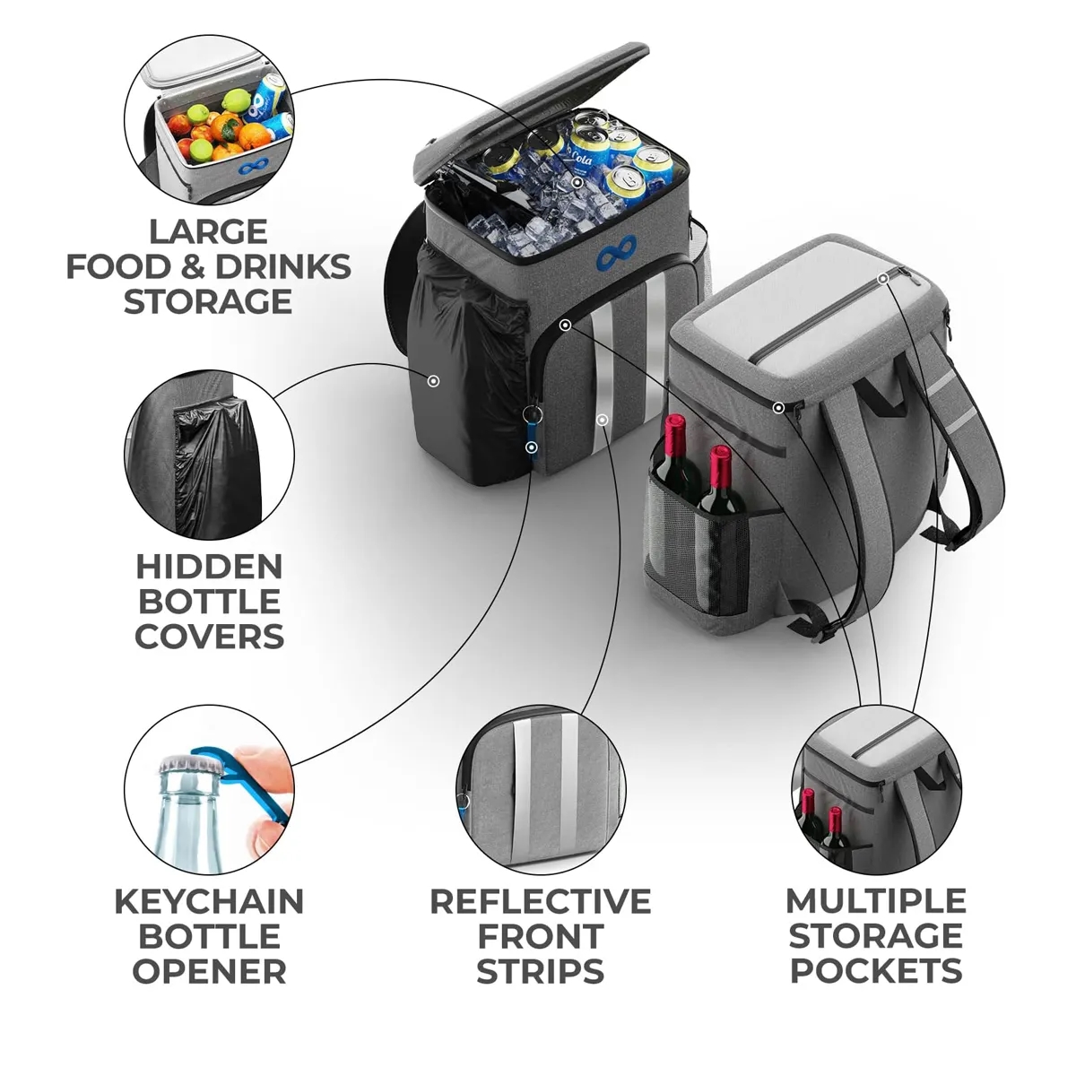 Lunch Backpack Cooler 2
