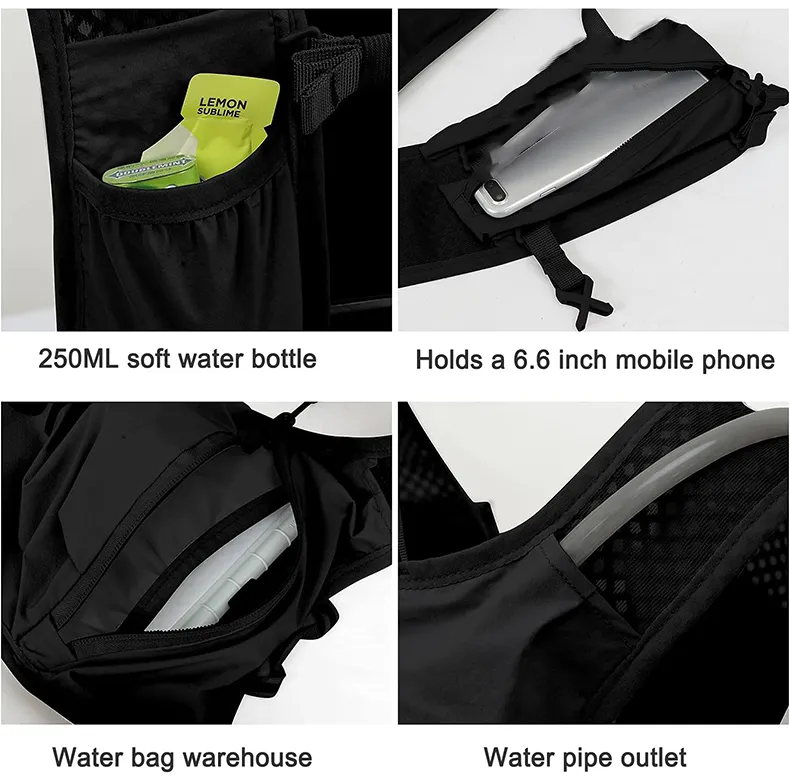 Adjustable Running Hydration Backpack 4