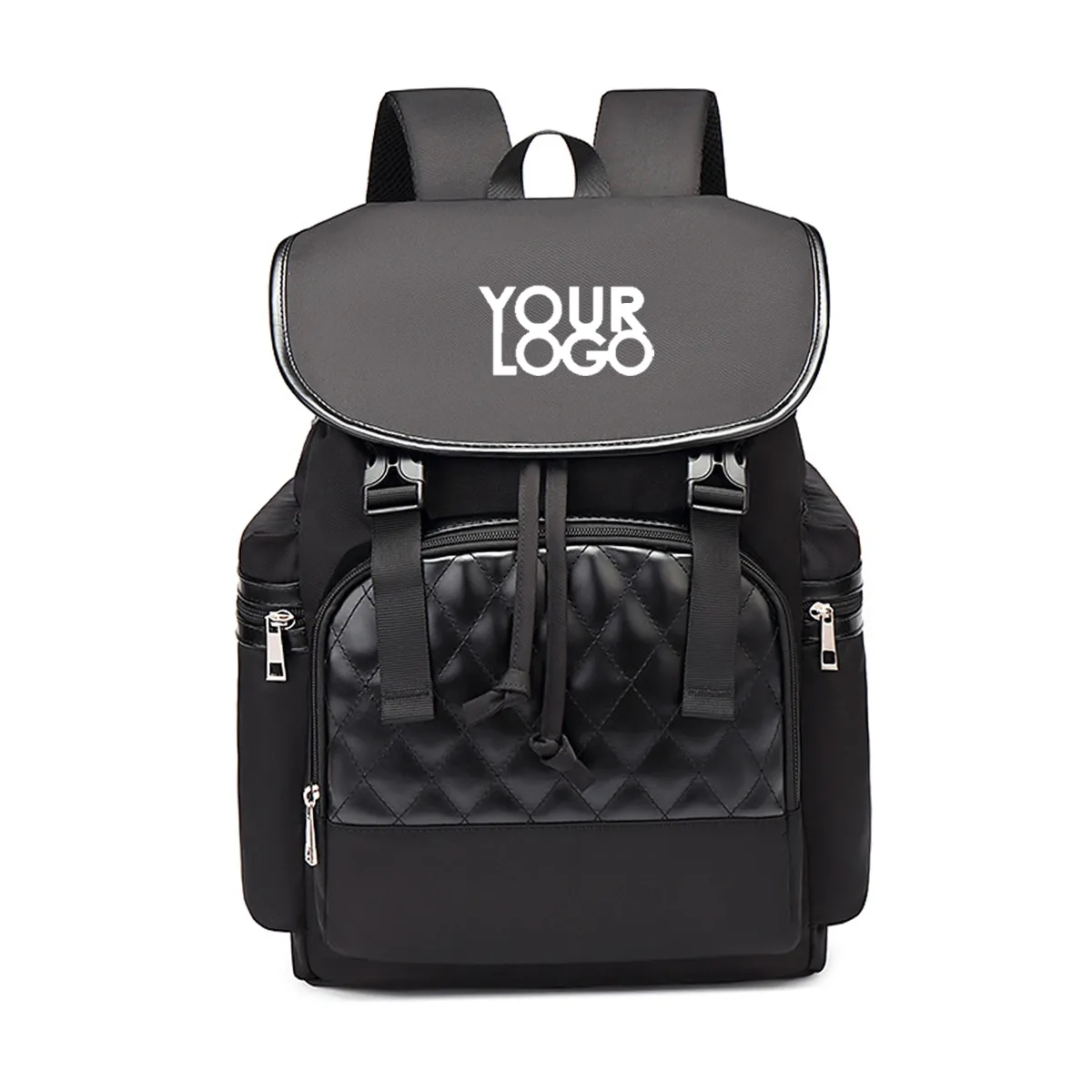 Diaper Backpack Purse Bags with Heating Cup Sleeve 5