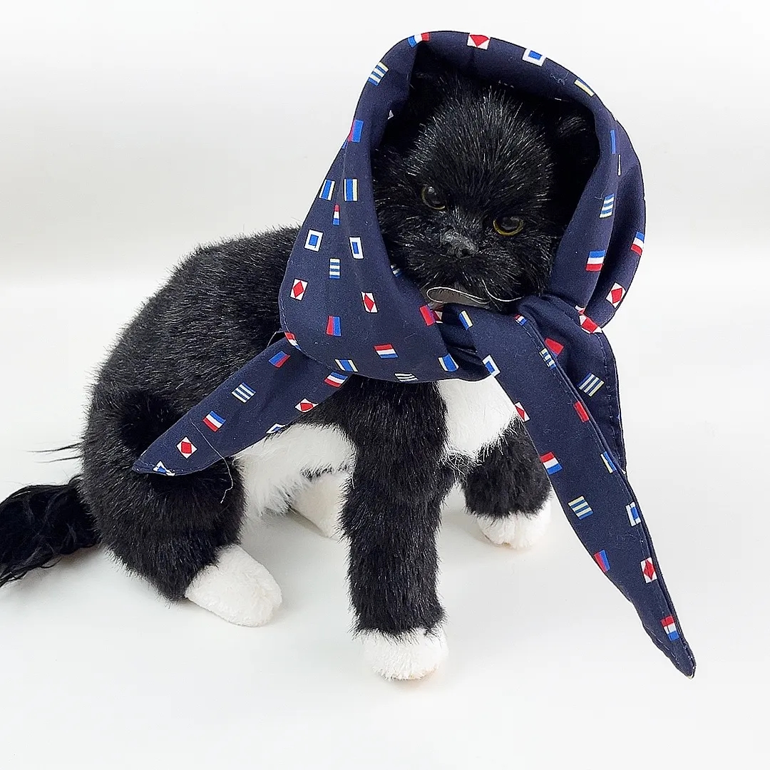 Double Layers Triangle Dog Pet Bandana 3
