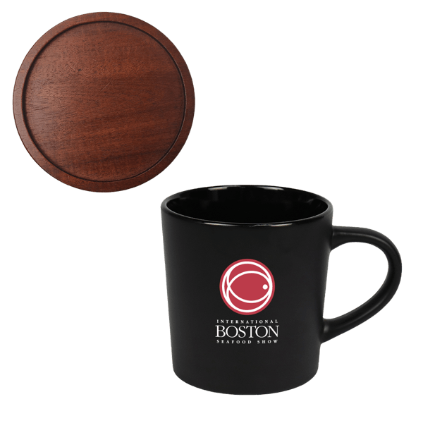Little Rock 16oz Ceramic with Wood Lid 63