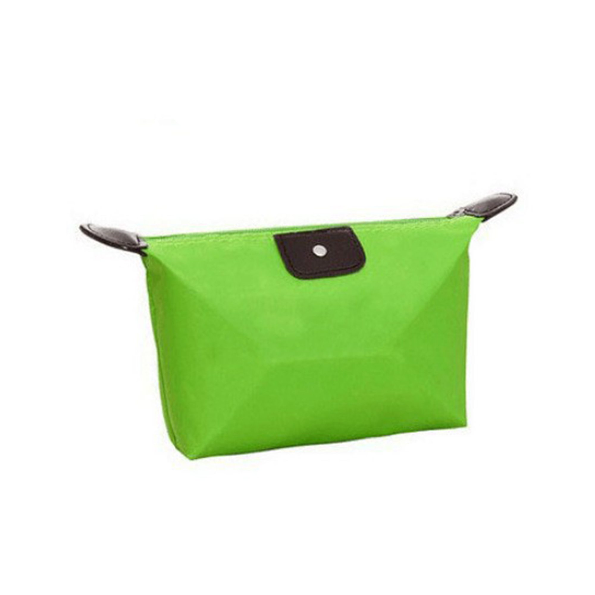 Waterproof Nylon Cosmetic Bag 10.5 x 2.8 x 5.2" 3