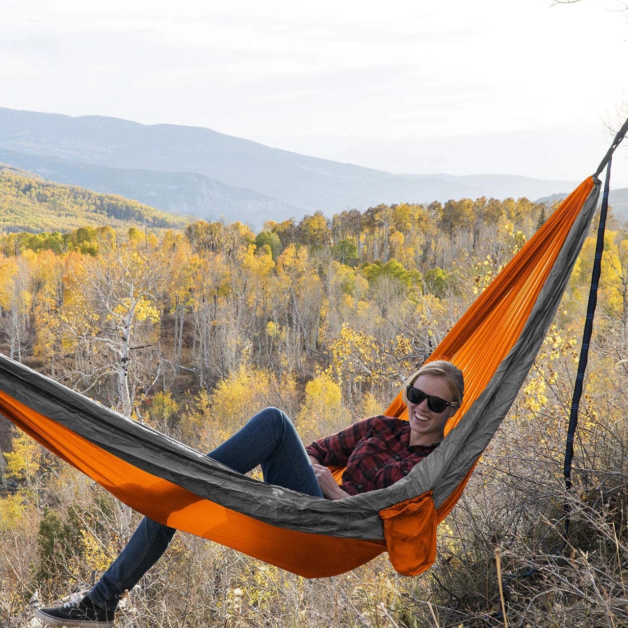 Outdoor Nylon Hammock 8
