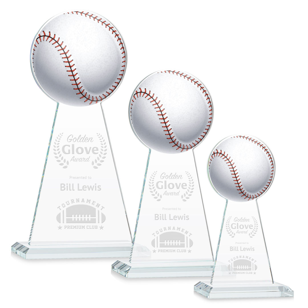 Edenwood Baseball Award - Clear