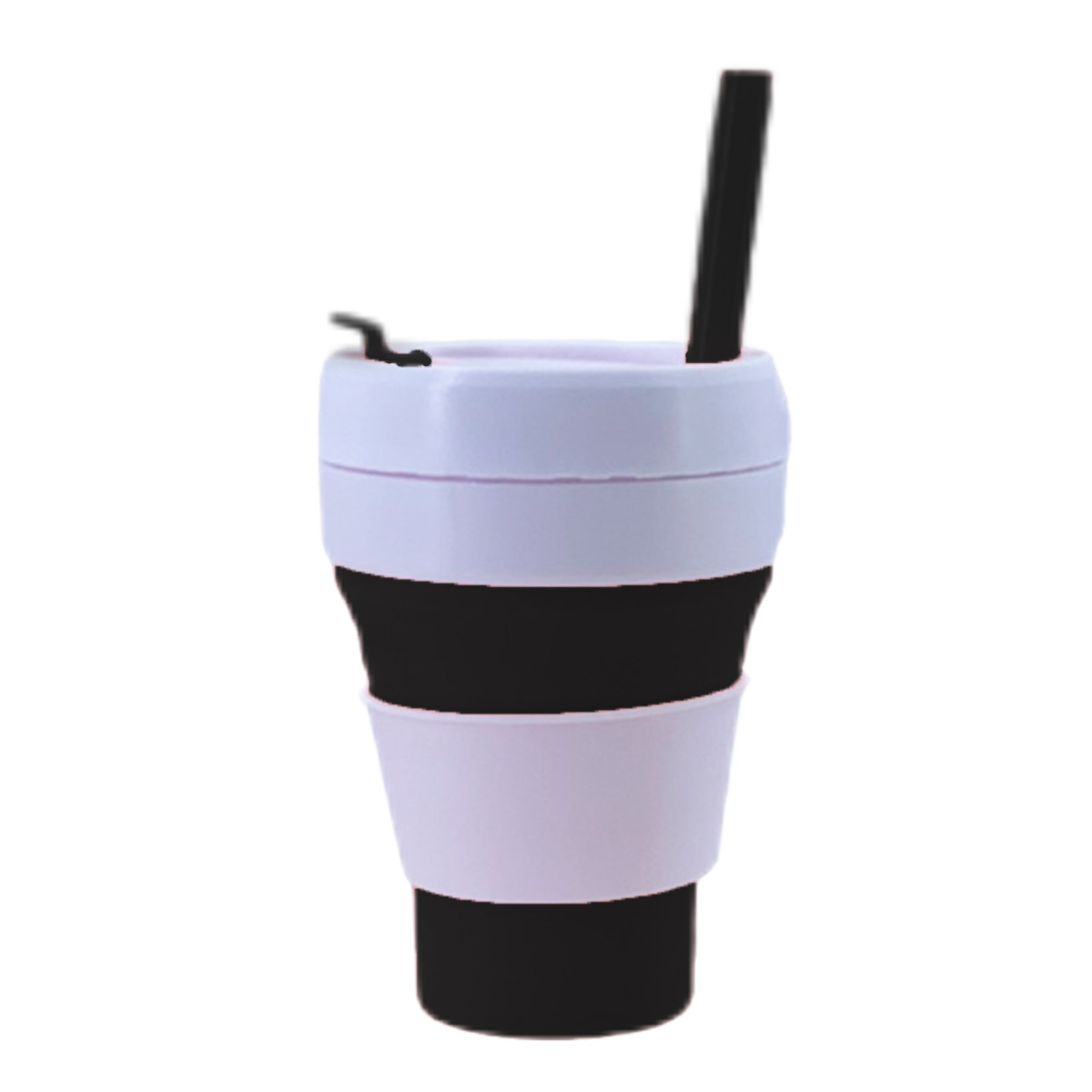 12 Oz Collapsible Silicone Travel Mug 5