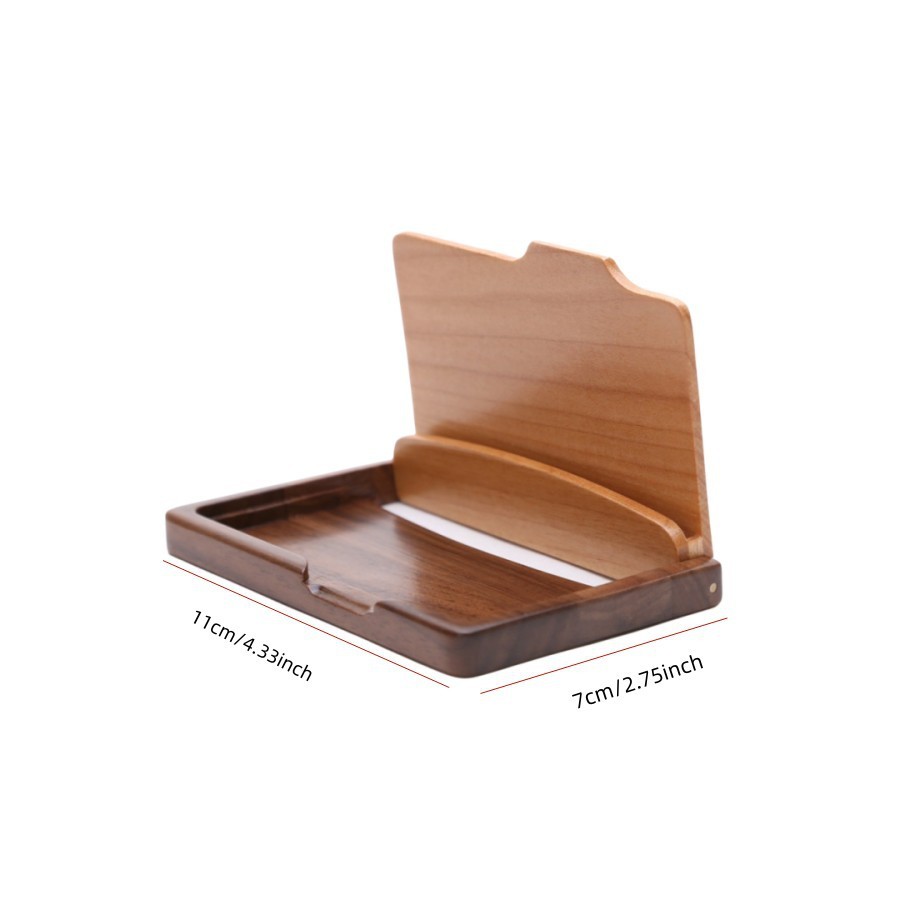 Wooden Business Card Holder 2