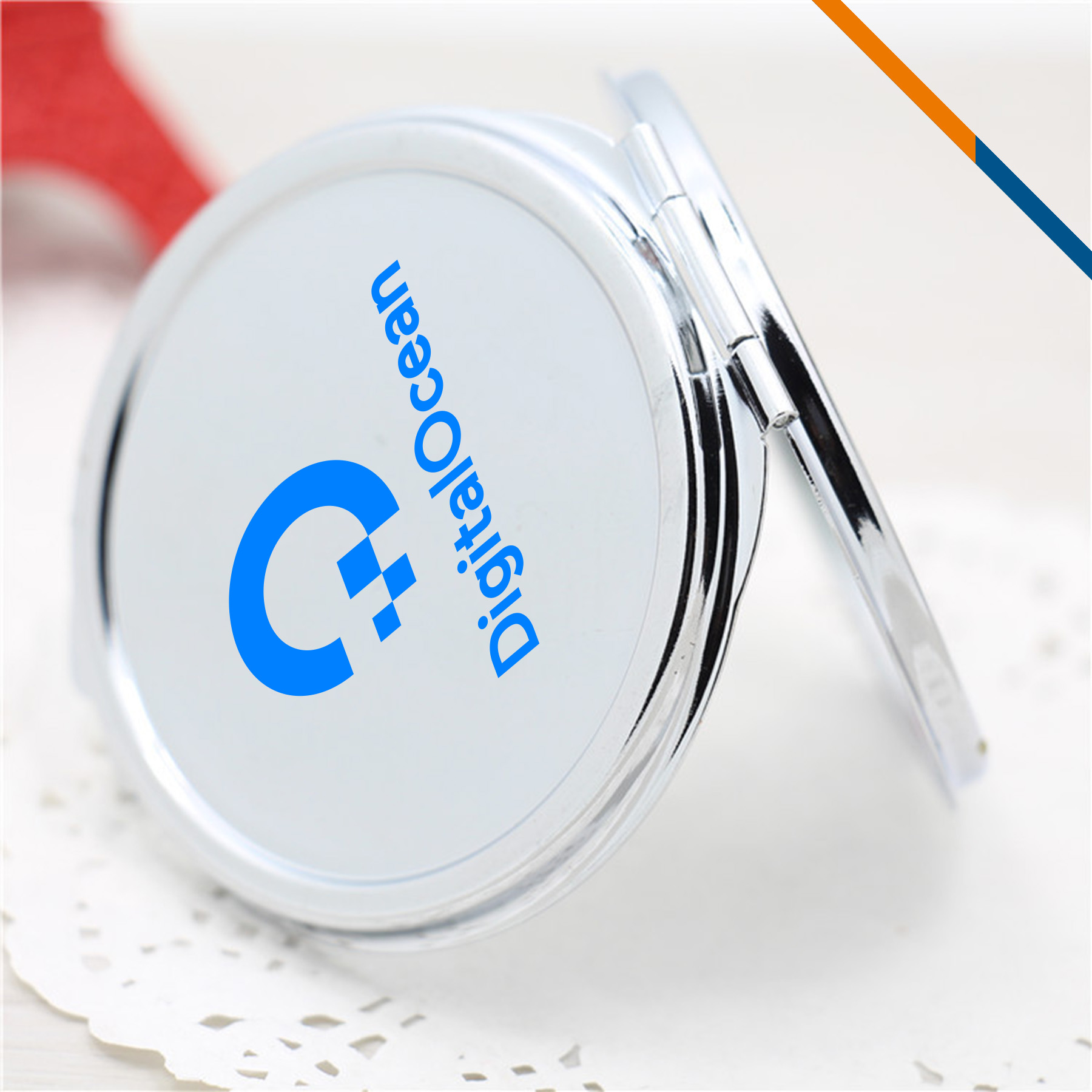 Zanita Round Shape Compact Makeup Mirror 4