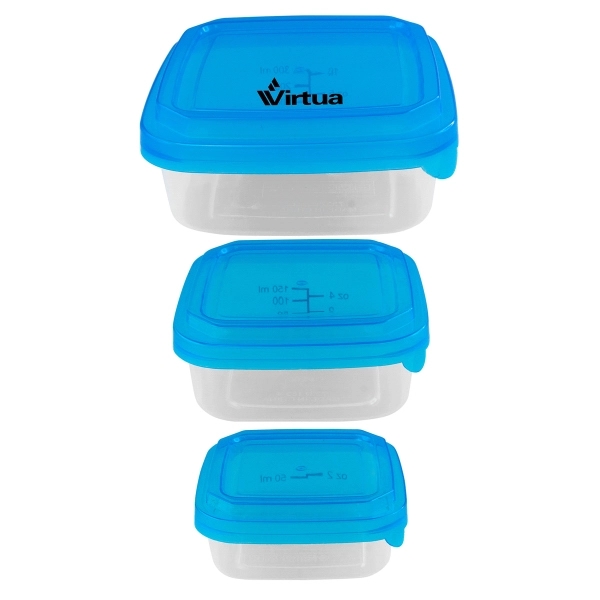 Square Portion Control Containers 5