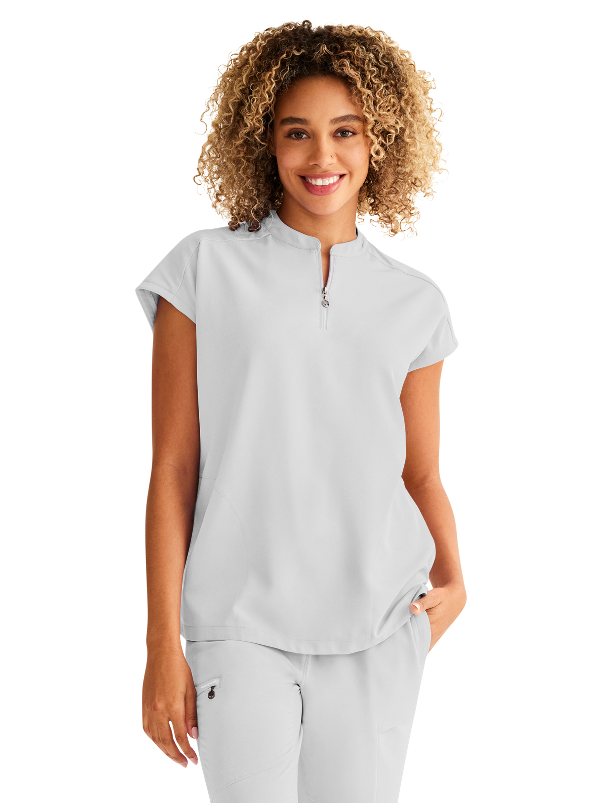 Healing Hands - 360 - Women's 2-Pocket Sandy Mandarin Collar Top 6