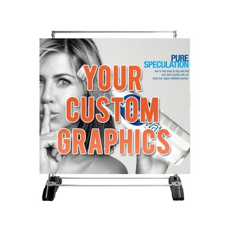 Easy Outdoor Banner Stand-Double Sided - Tradeshow 2