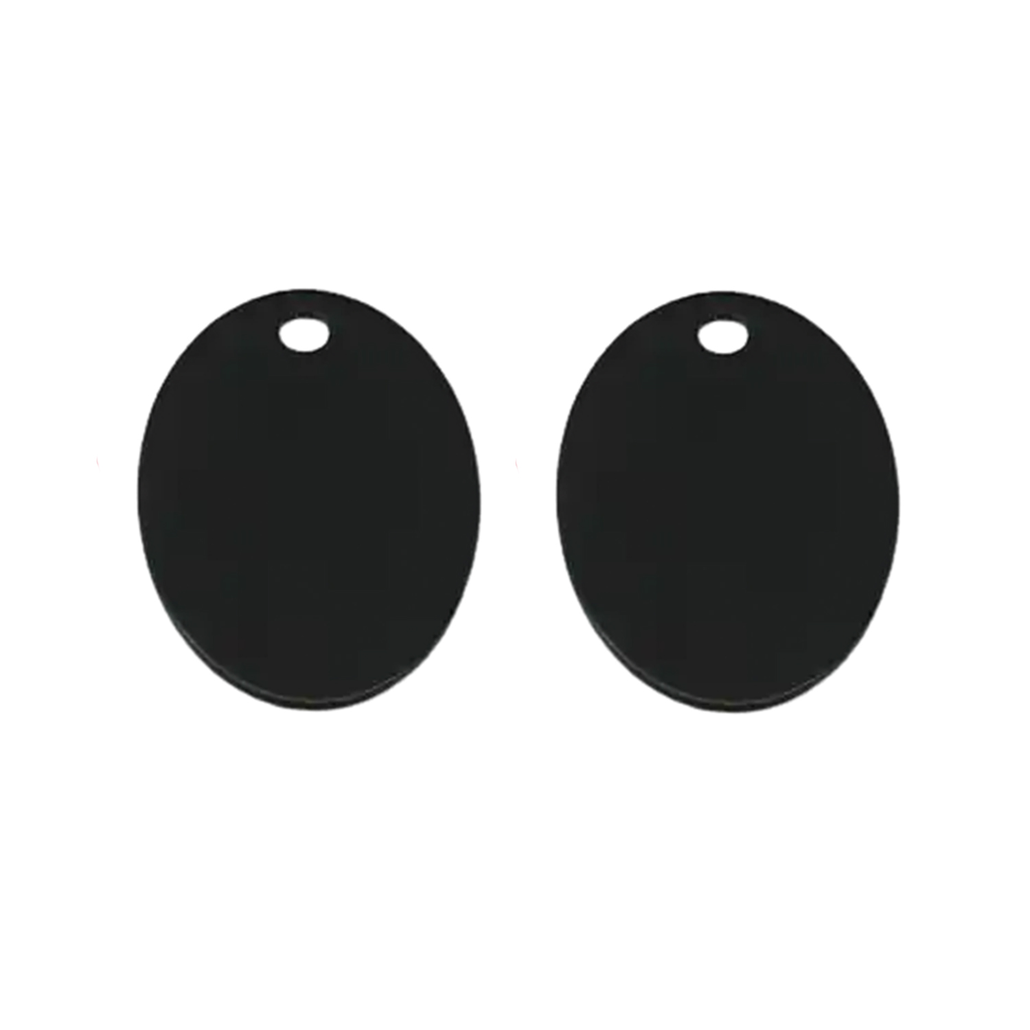 Oval Shaped Aluminum Pet Tag 2
