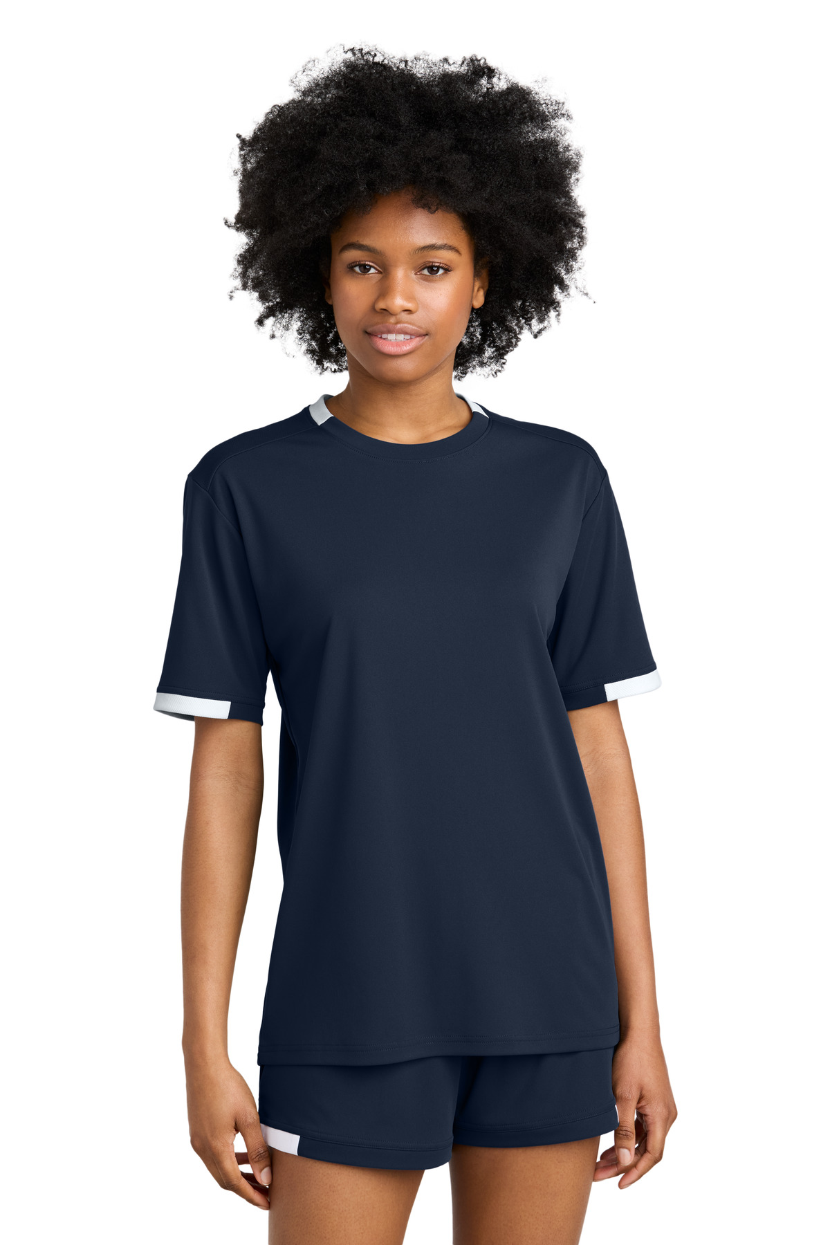 Sport-Tek Club Short Sleeve Crew ST440 1