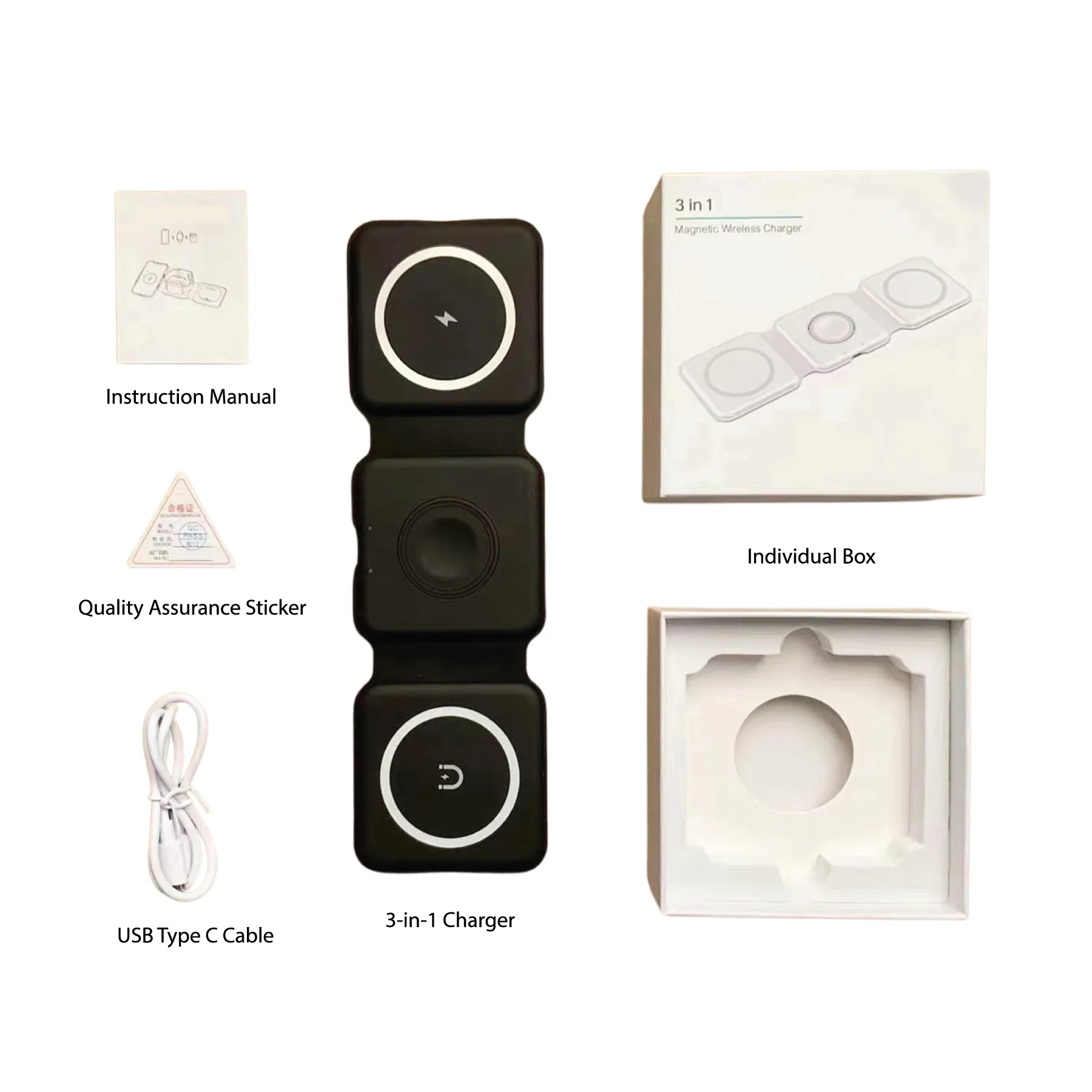 3-in-1 Foldable Travel Charging Station 11