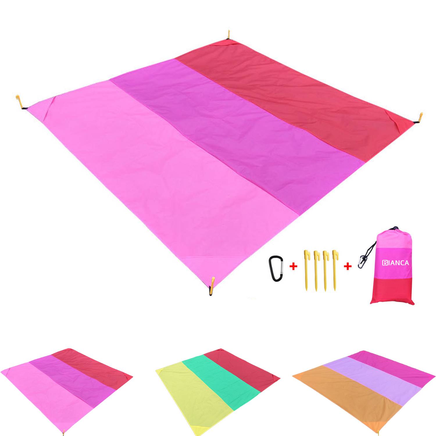 Extra Large Sandproof Beach Blanket 1