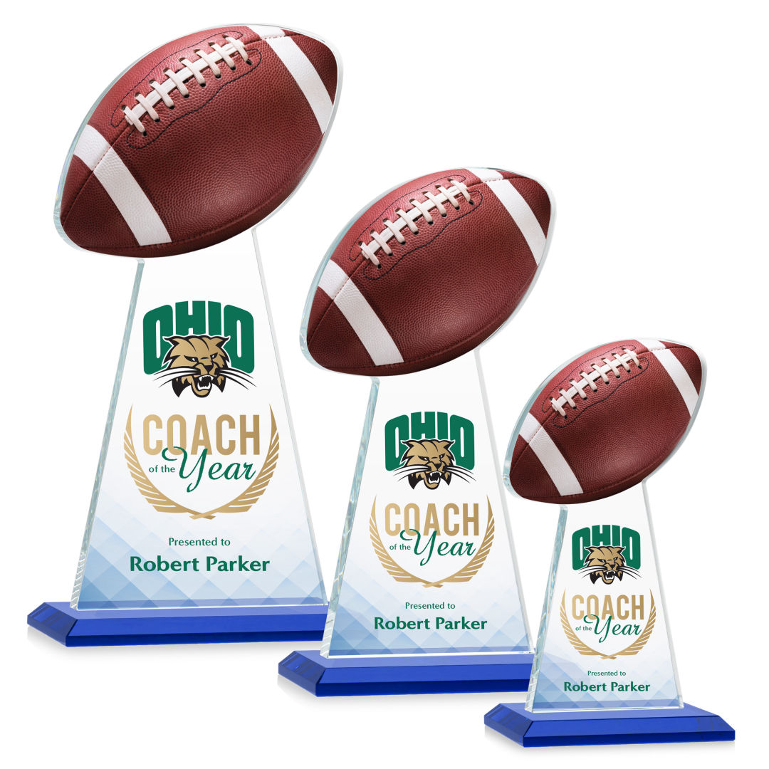Edenwood Football VividPrint™ Award - Blue 4
