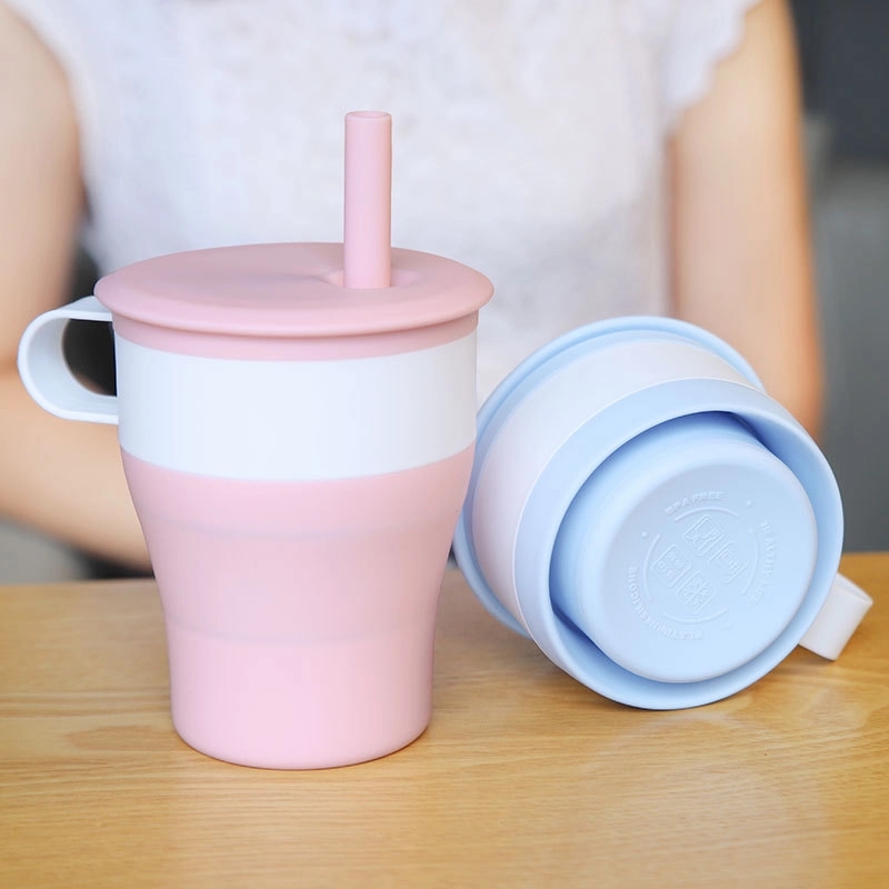 Custom Silicone Foldable Travel Cup & Reusable To-Go Bottle 3