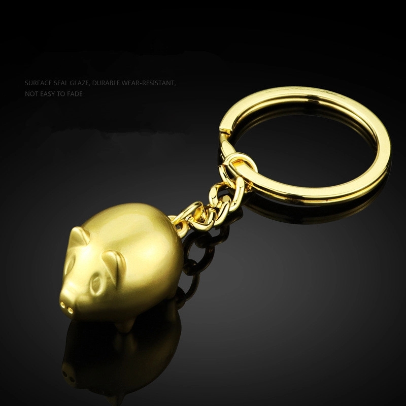 Lucky pig keychain 2