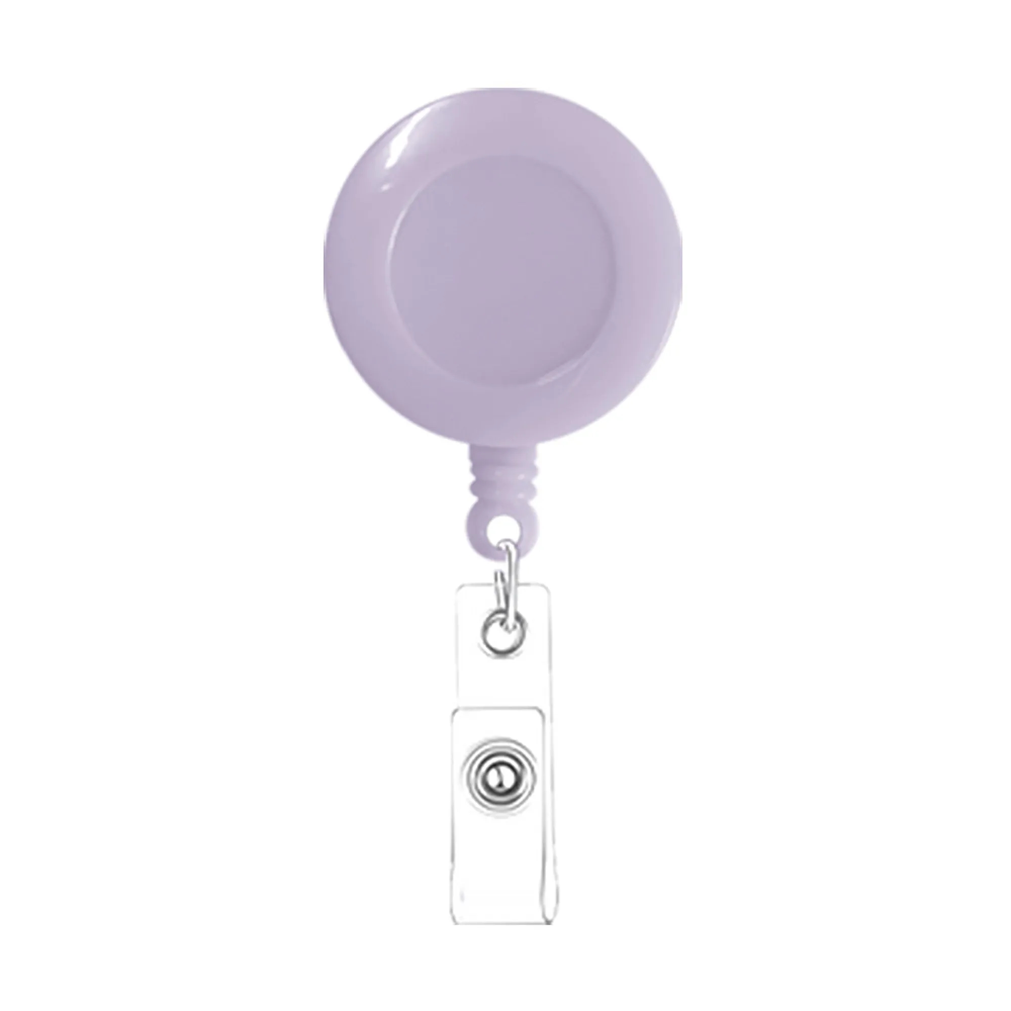 ABS Plastic Retractable Badge Holder with Clip 4