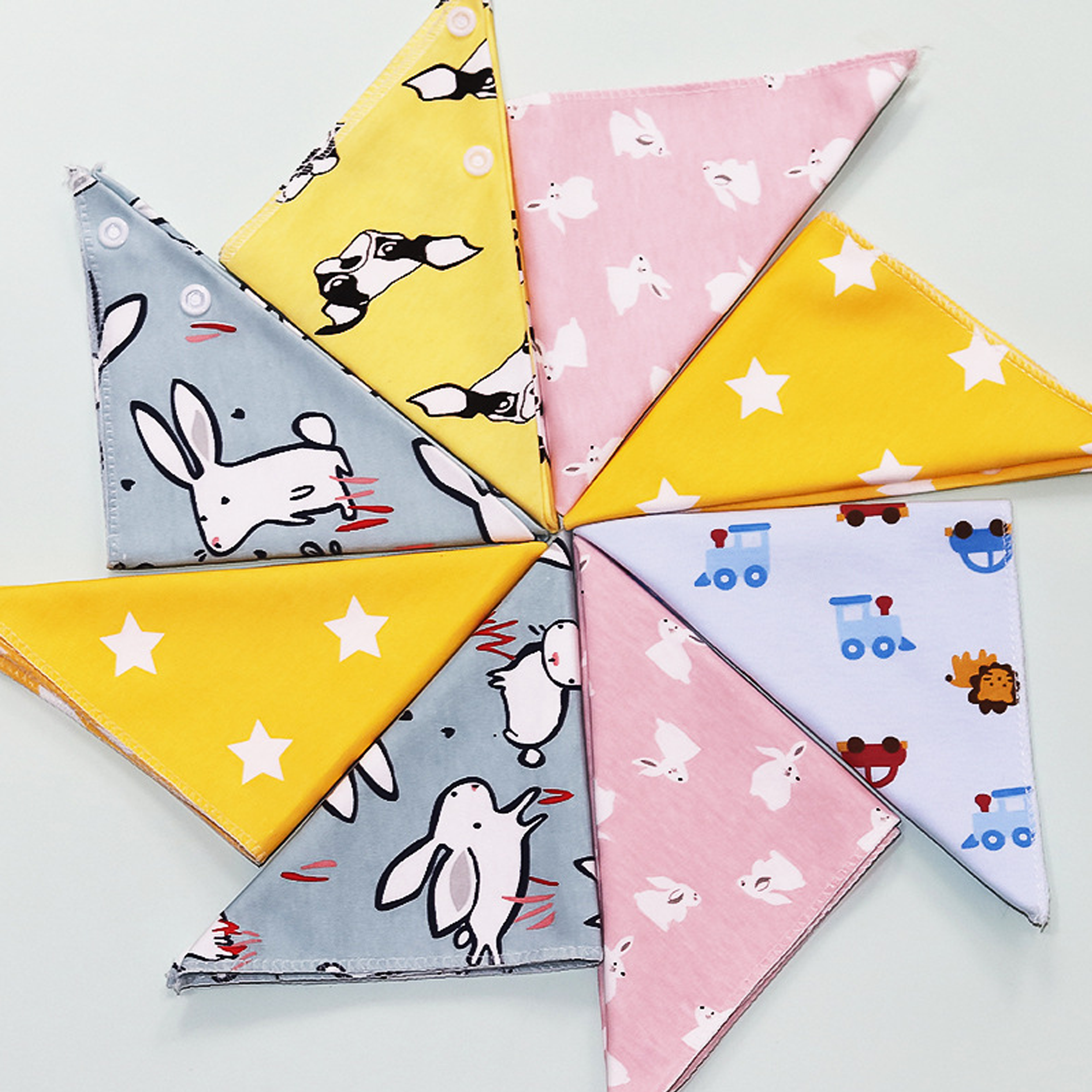 Polyester Pet Saliva Scarf 3