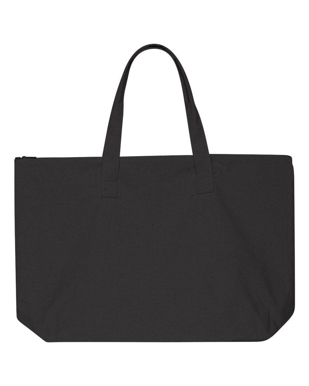 Tote with Top Zippered Closure - 8863, custom tote bag with logo imprint 8