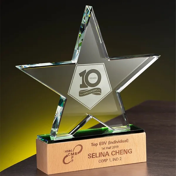 STAR WOODEN CRYSTAL AWARDS 5