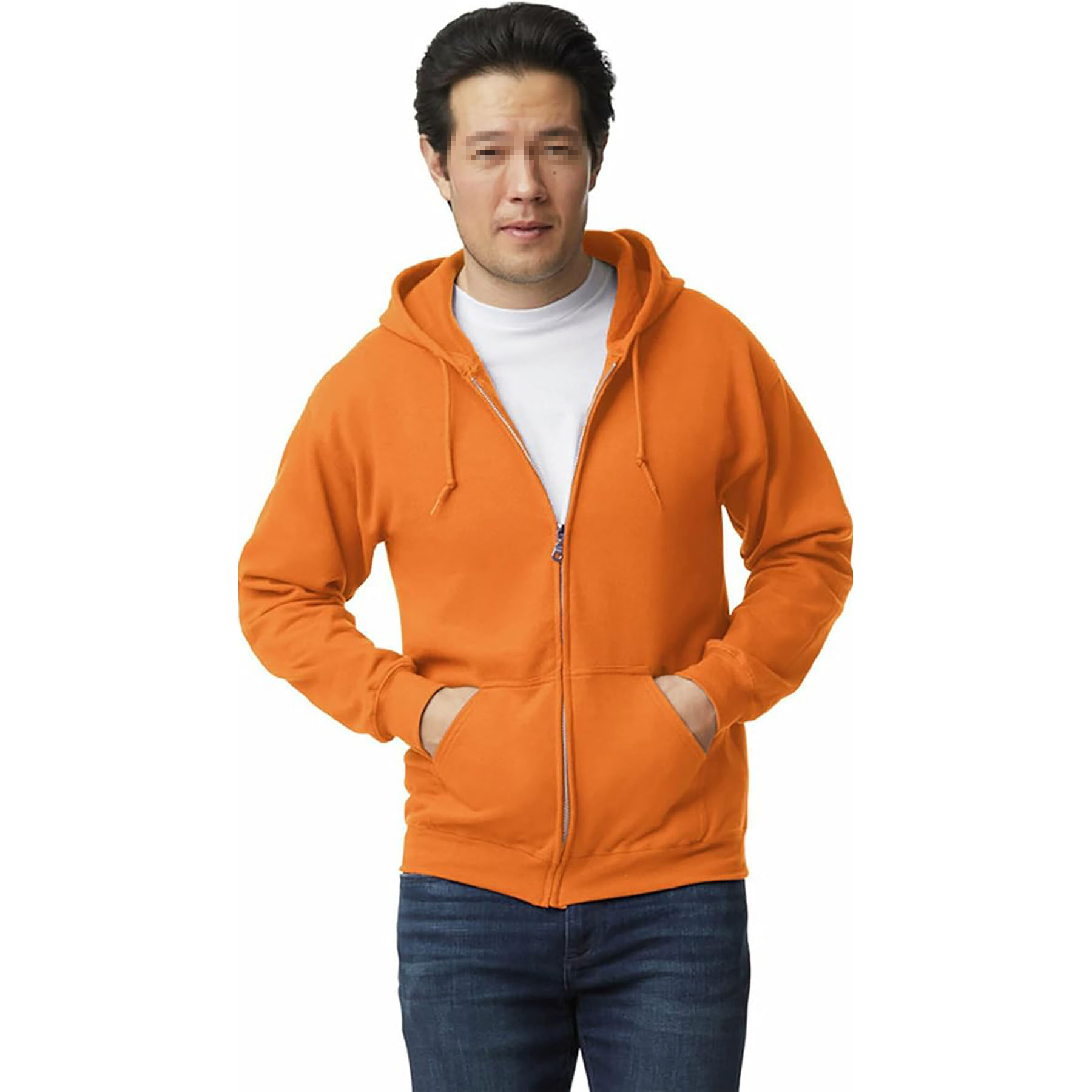 Men's Full Zip Hooded Sweatshirt, custom hoodie or sweatshirt with logo imprint 5