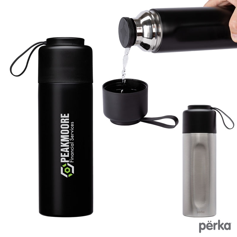 Perka® Brixton 17 oz. Double Wall, Stainless Steel Water Bottle