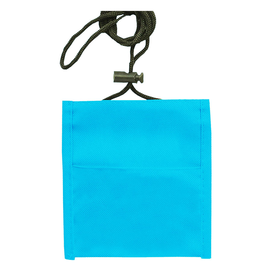 Adjustable Lanyard Neck Wallet - 5.40" x 5.25"