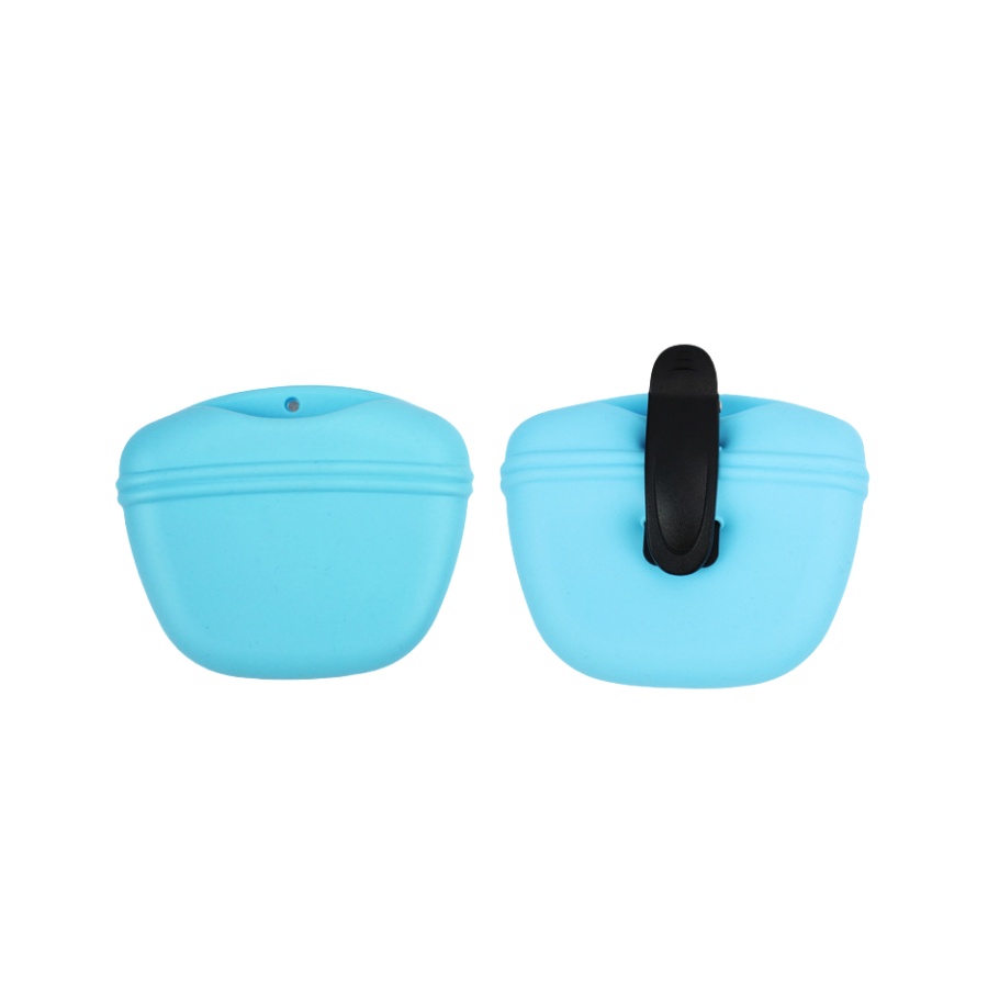 Silicone Dog Treat Pouch with Magnetic Closure and Waist Clip 1