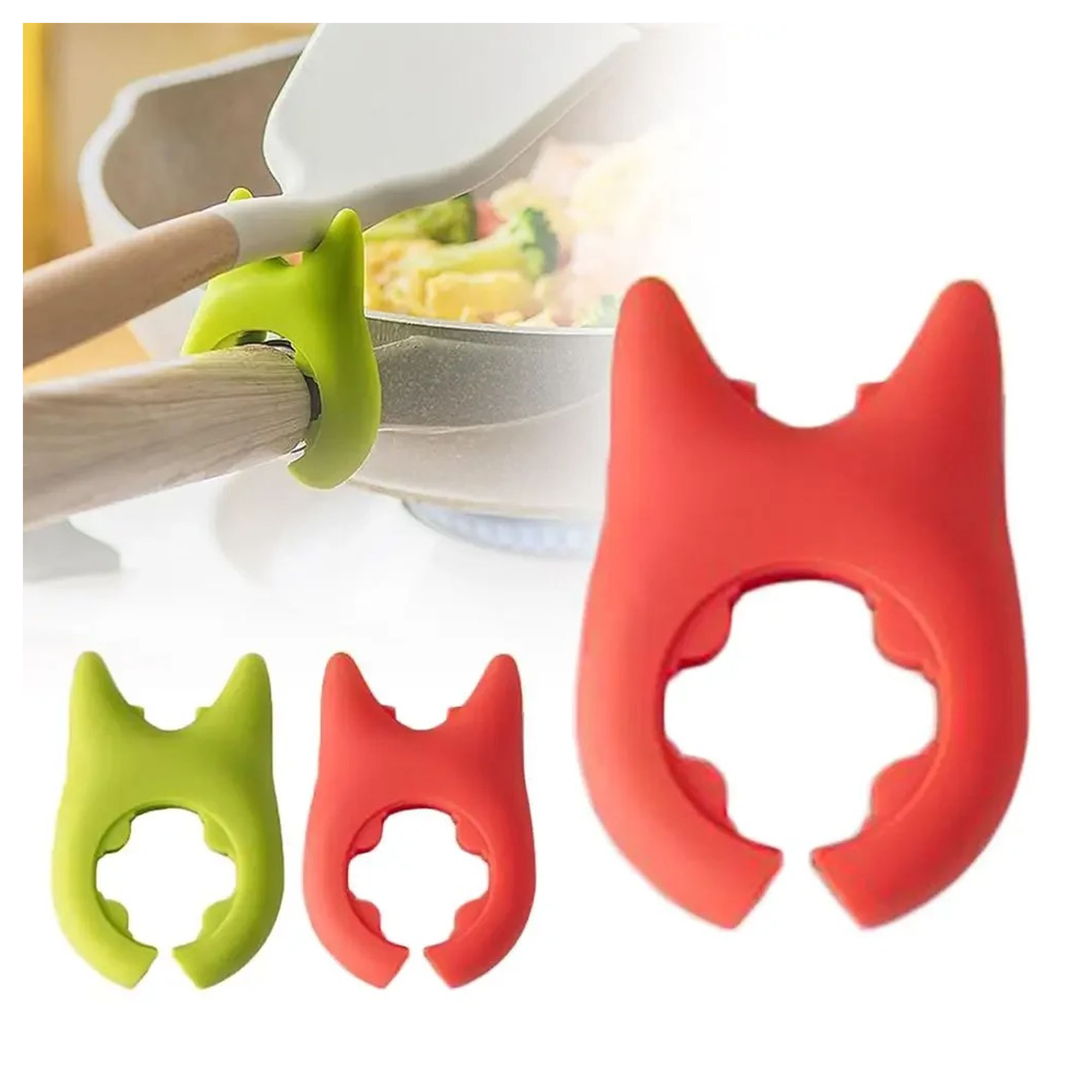 Silicone Utensil Clip ?C A Convenient Kitchen Tool 4