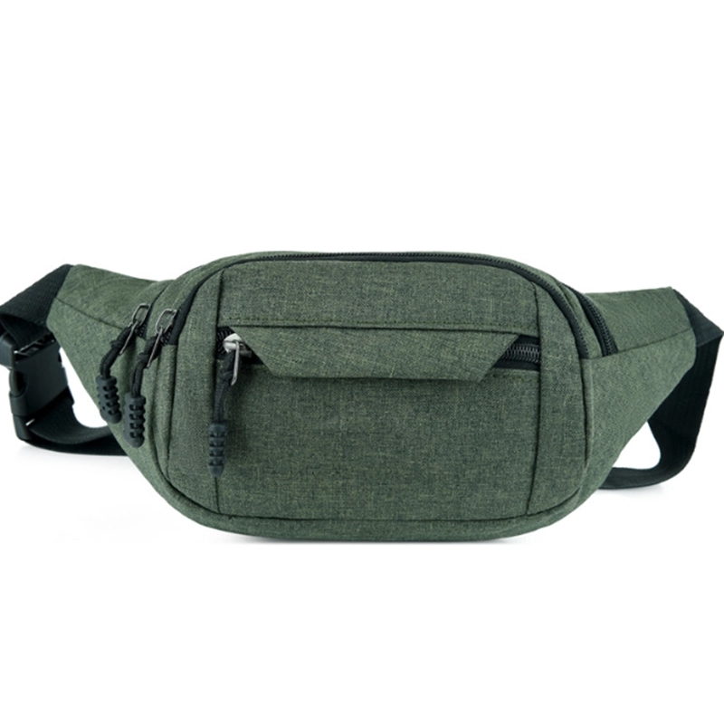 Large Capacity Fanny packs With 4-Zipper Pockets 6