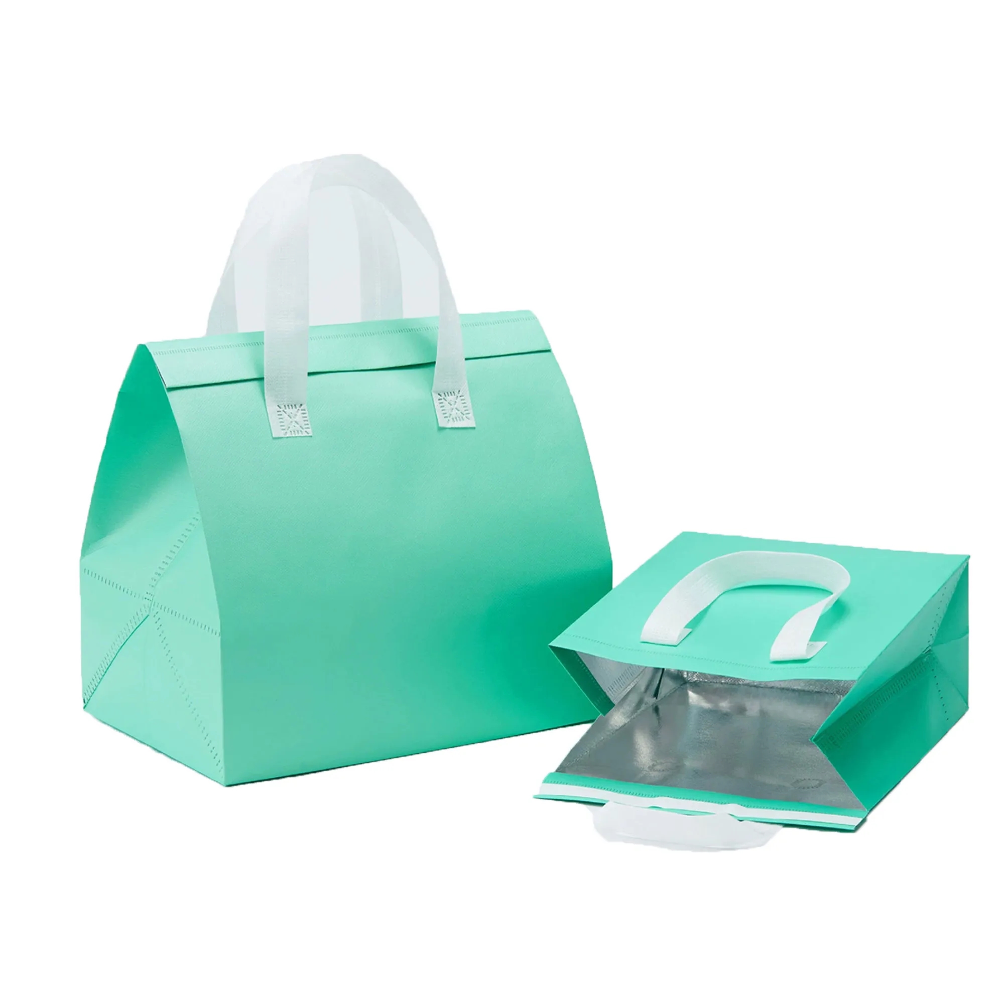 Colorful Insulated Reusable Lunch Tote for Groceries 4