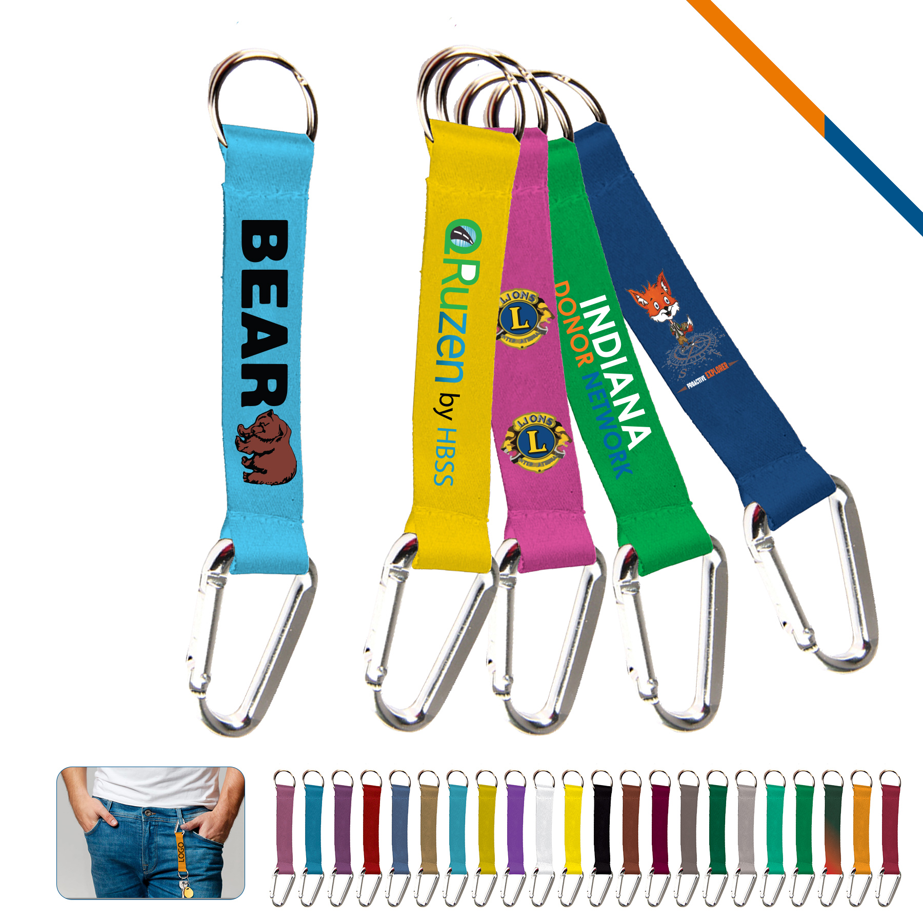 Cinty Carabiner Pocket Lanyard 11