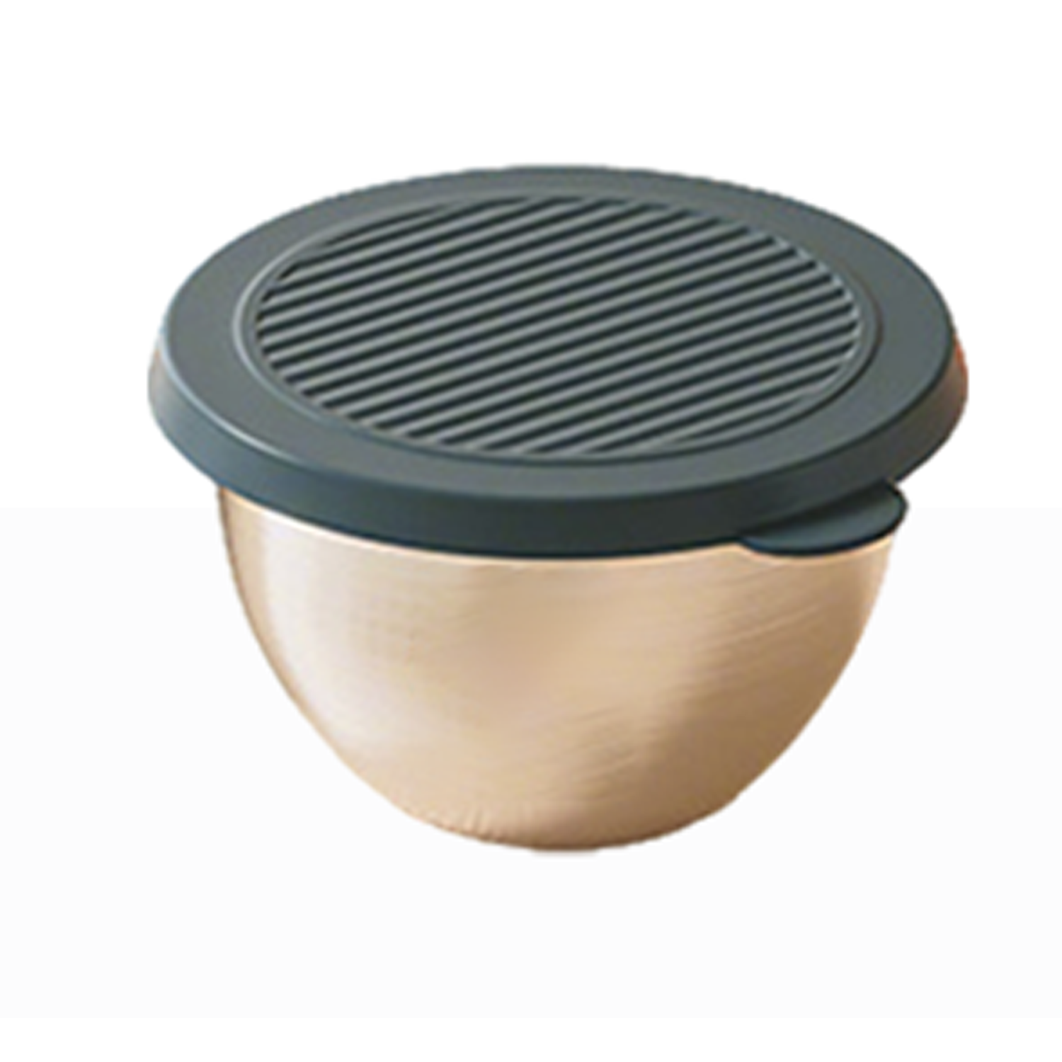 2.4 oz Stainless Steel Round Sauce Container 9