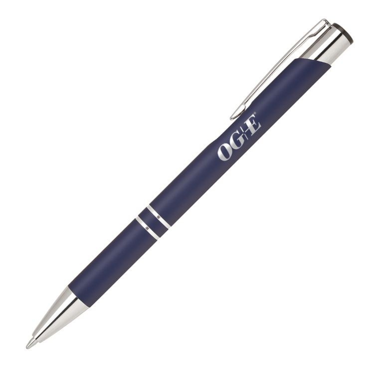 Knight-101 Soft Touch Pens with Chrome Trim 5