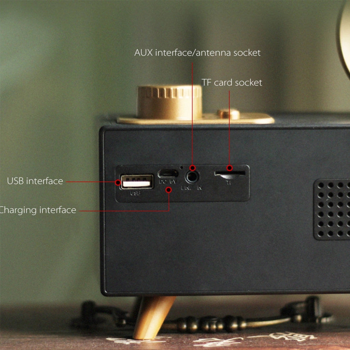 Retro Wireless Bluetooth Speaker 2