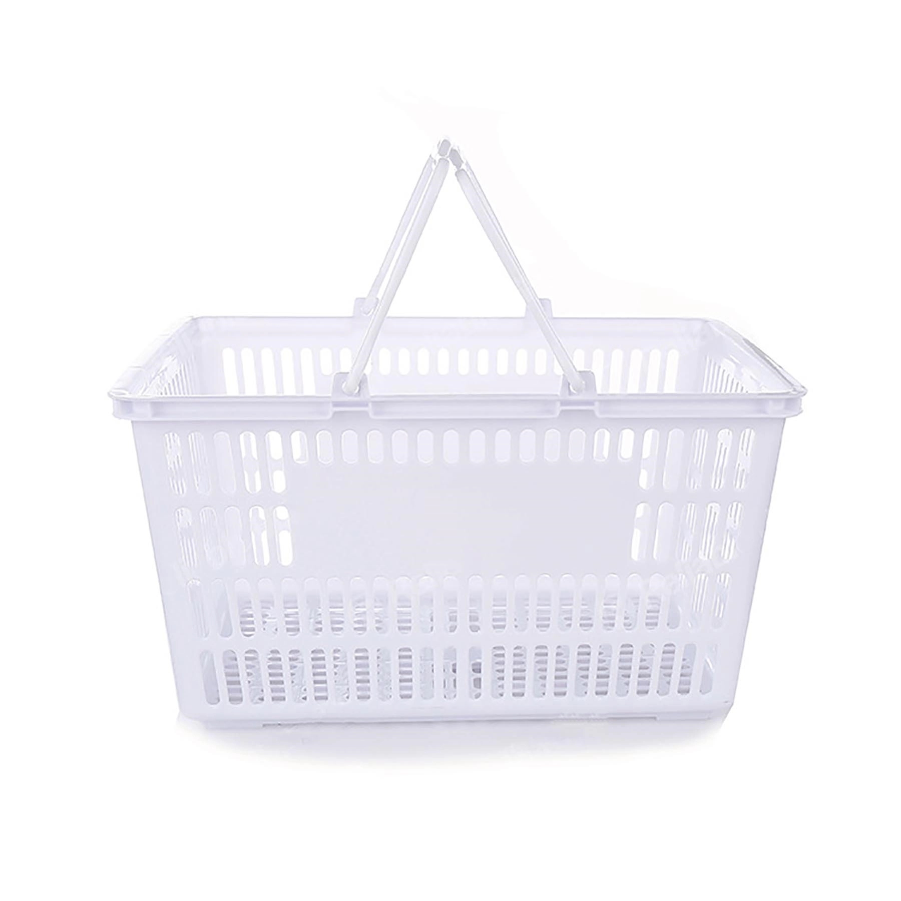 25L Plastic Handheld Shopping Baskets 3