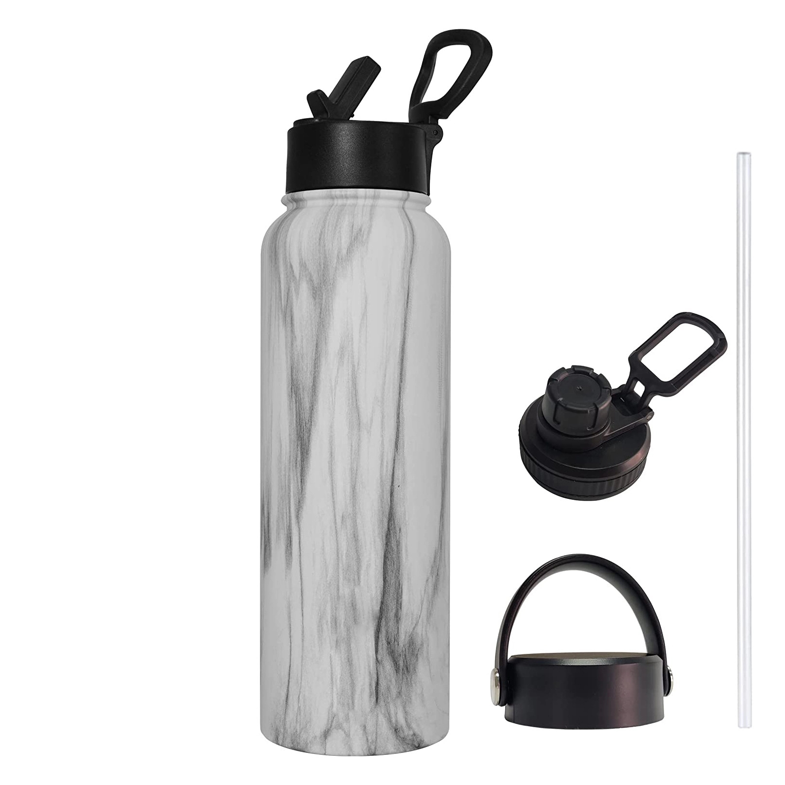 32oz Sports Water Bottle with Grain, custom water bottle with logo imprint 4