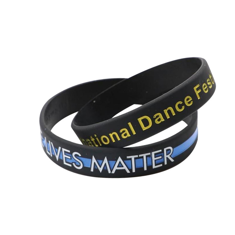 Custom Printed Silicone Wristbands 1