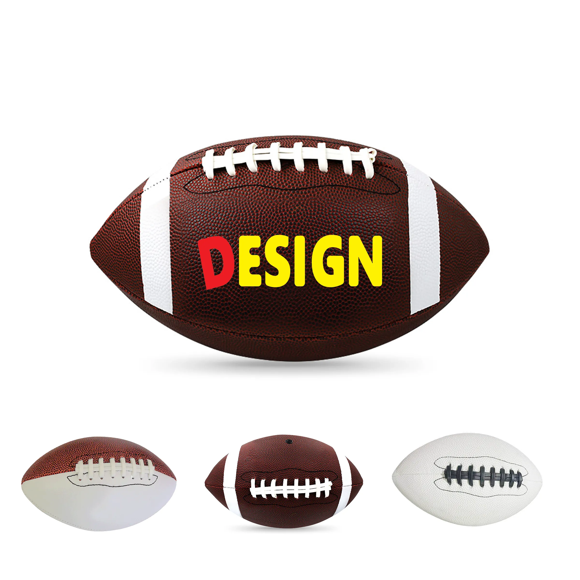 Size 9 Composite Leather Indoor/Outdoor Football