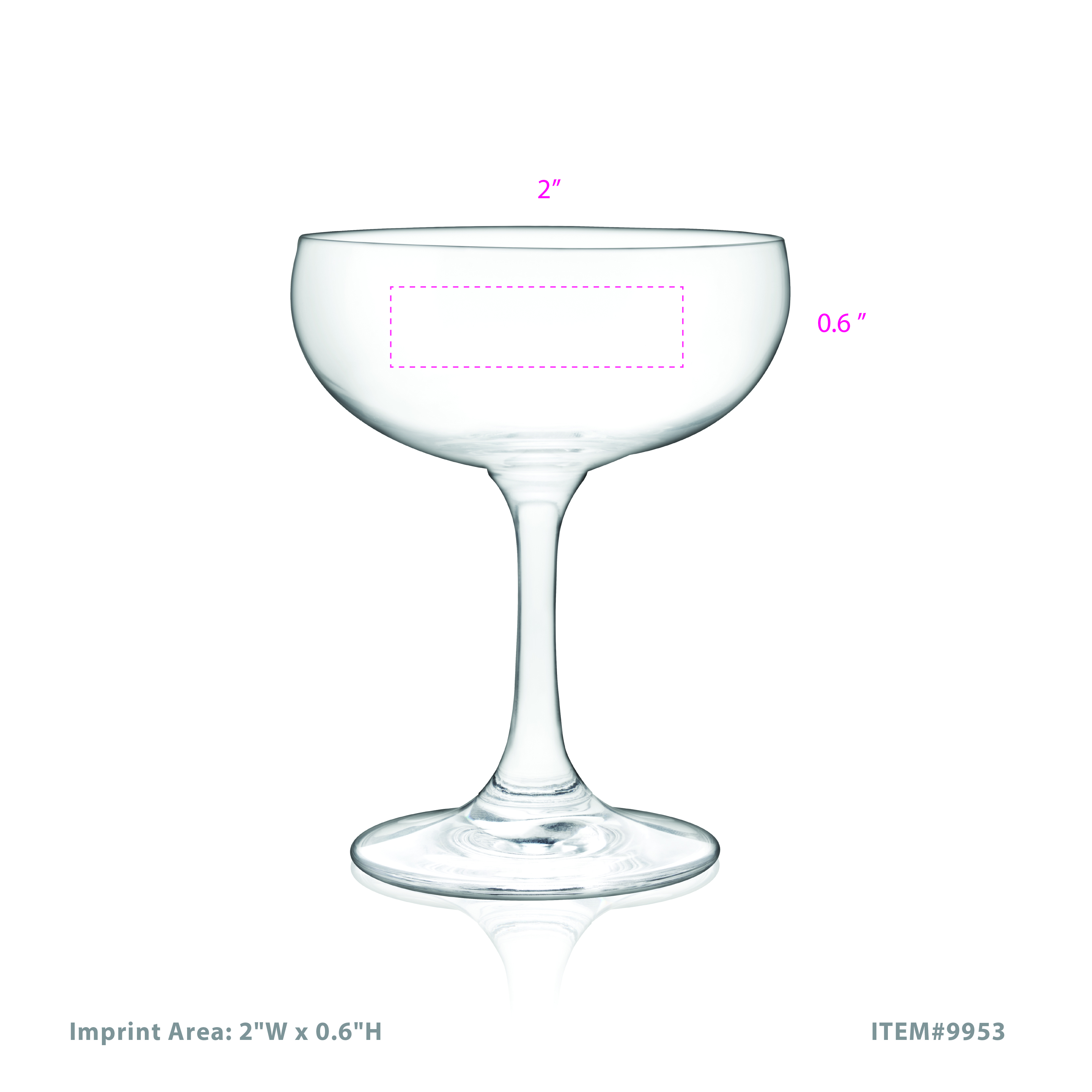 True® Coupe Glass, set of 4 5