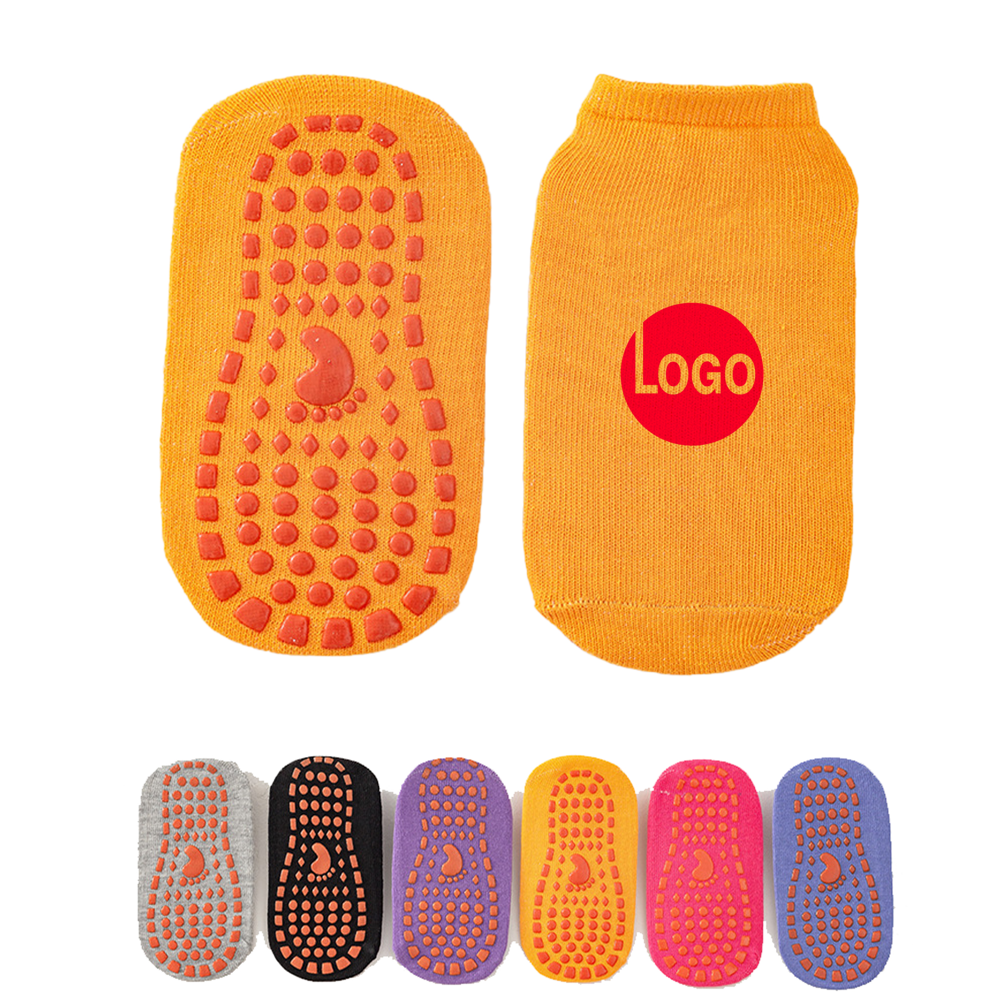 Anti-Slip Short Trampoline & Yoga Socks 2