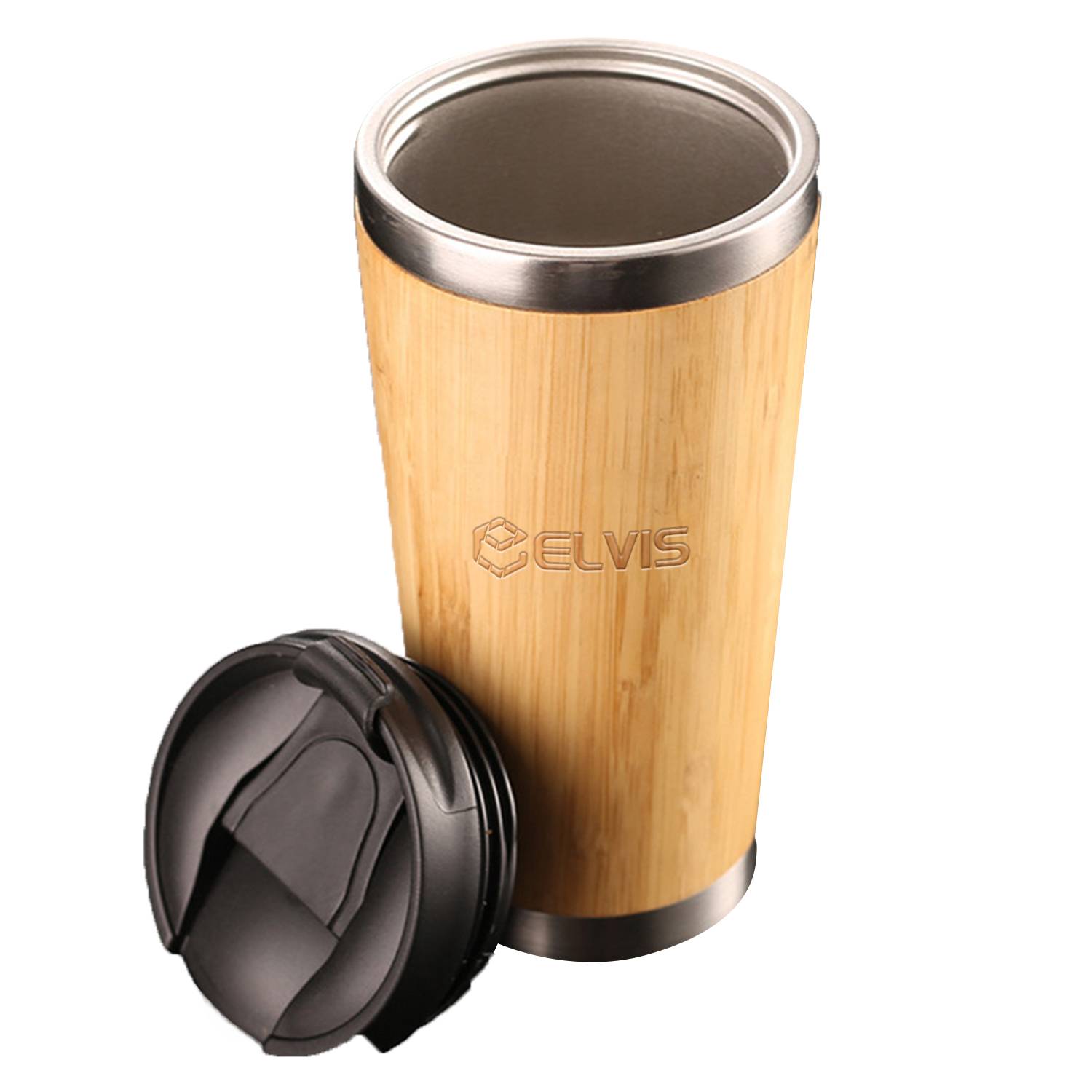 17OZ Car Mounted Portable Bamboo Shell Cup 2