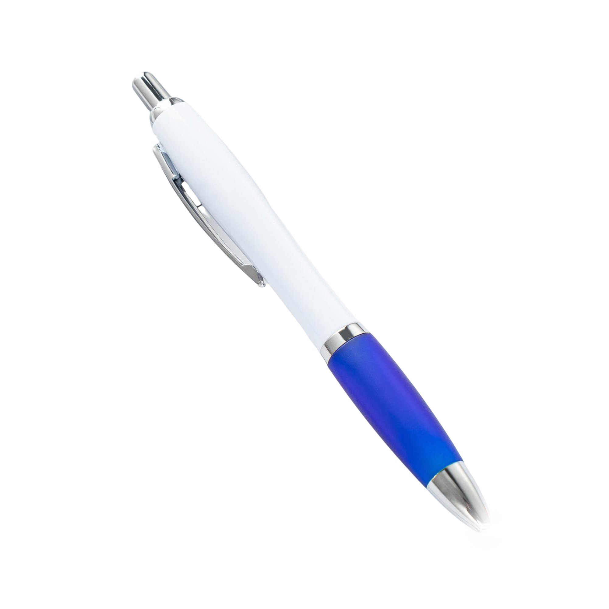 Retractable Ballpoint Pen Translucent Barrel Design 10