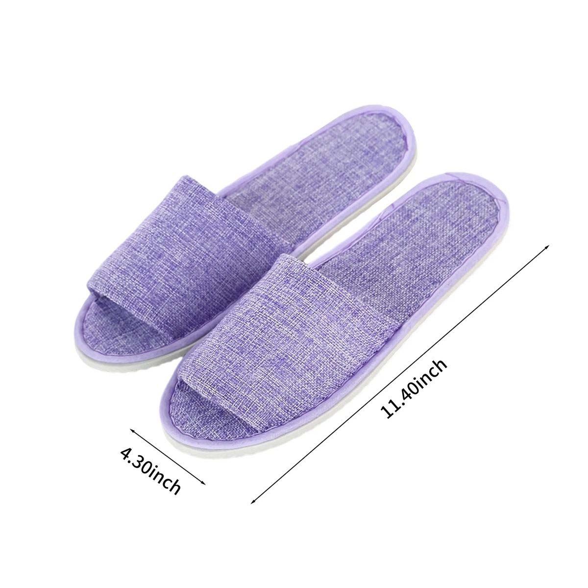 Disposable Linen Slippers for Hotels and Resorts 7