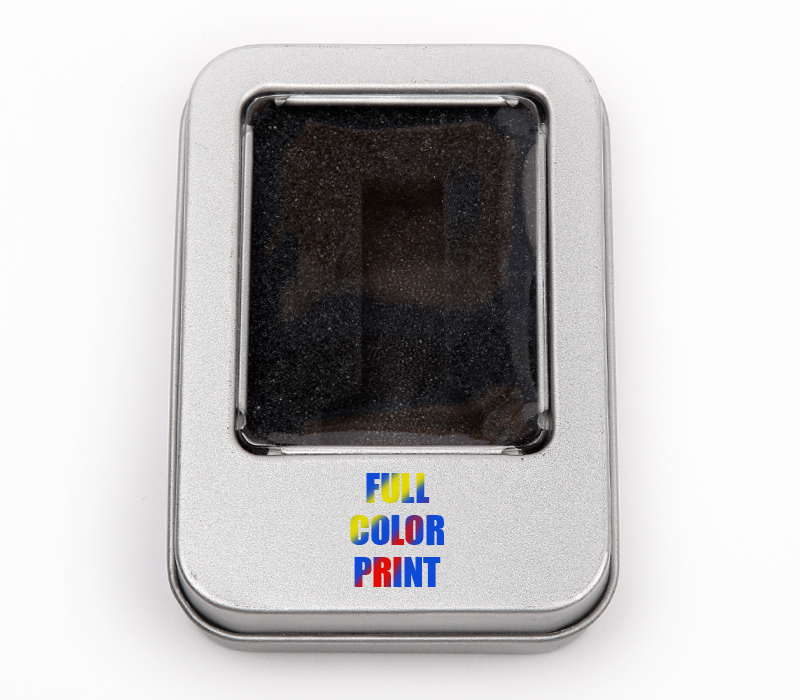 USB Accessory: Rectangular Tin Box with Window 5