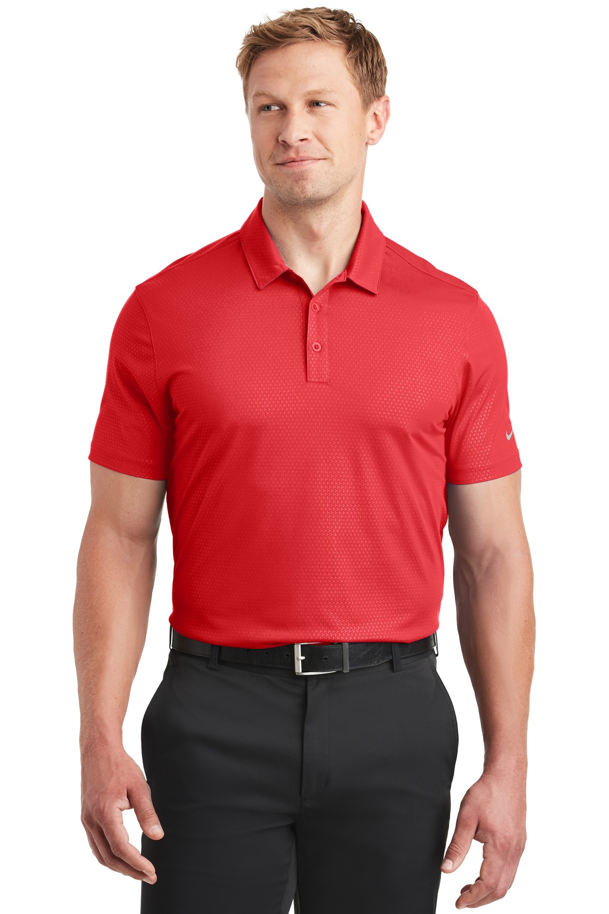 Nike Dri-FIT Embossed Tri-Blade Polo. 838964 41