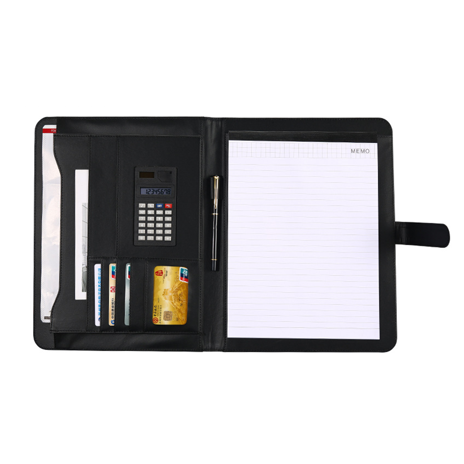 PU Leather Portfolio Folder for Documents 2
